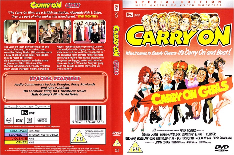 Carry On Girls DVD Cover