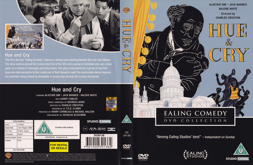 DVD Cover for Hue And Cry
