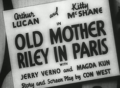 Old Mother Riley In Paris Image