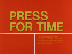 Press For Time Image