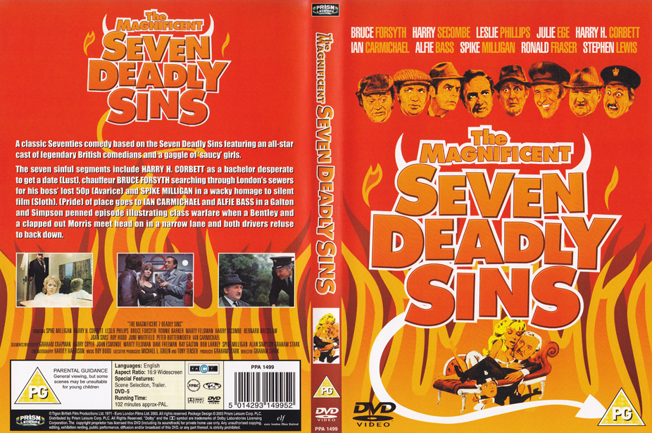 The Magnificent Seven Deadly Sins DVD Cover