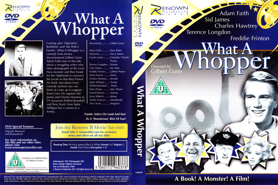 What A Whopper DVD Cover