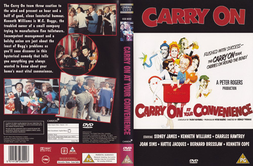 DVD Cover for Carry On At Your Convenience