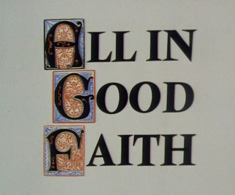 All In Good Faith Image