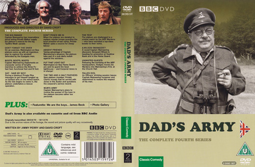 DVD Cover for Dad's Army Series Four